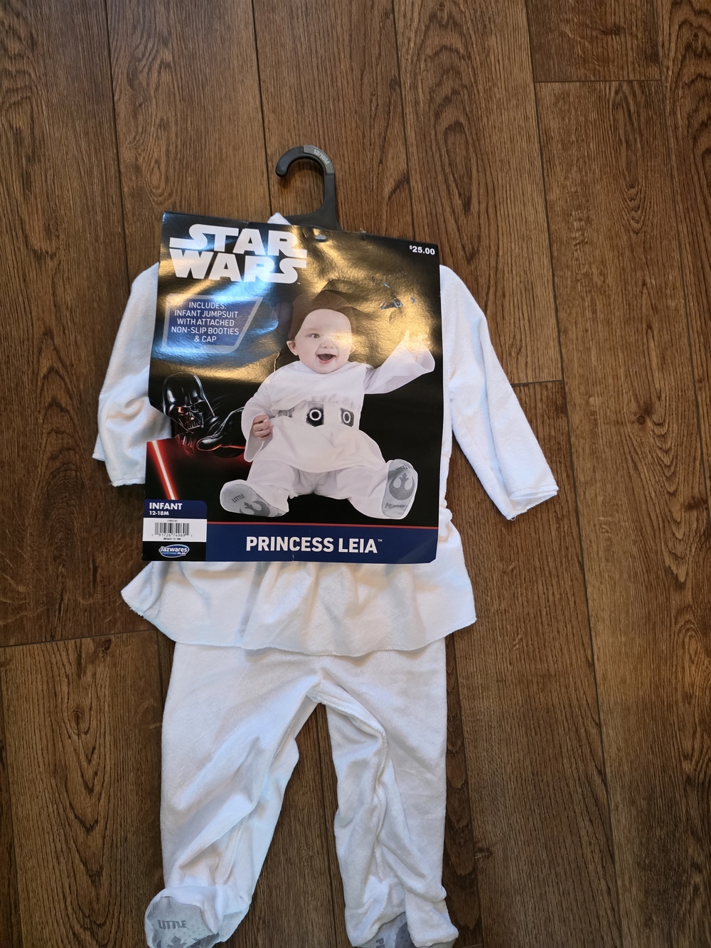 Star Wars Princess Leia Infant Costume - White